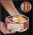 Axyaa 4-Layer Stainless Steel Vacuum Lunch Box & Pot