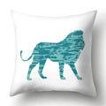 Axyaa Geometric Animal Series Pillowcase: Stylish Sofa Chair Seat Cover for Home Decor