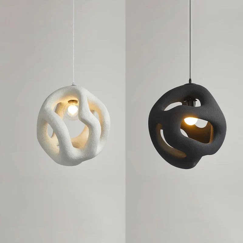 Axyaa Nordic Wabi-Sabi Pendant Light for Home Decor and Dining Room