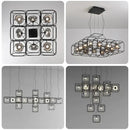 Axyaa Nordic Designer Chandelier with Adjustable Lighting for Dining Room