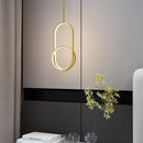 Axyaa Modern Luxury Bedside Pendant Lights | Nordic Loft Decor Chandelier