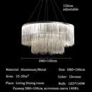 Luxury Chandeliers Lighting Pendant Ceiling Lamp for Living Room - Axyaa Żyrandol