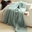 Axyaa Aerobic Rabbit Velvet Jacquard Double-Sided Blanket