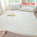 Axyaa Ice Silk Mat Cool Mattress Cover 3-Piece Set