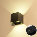 Axyaa Motion Sensor Wall Lamp 6W - USB Charging - Bedroom Night Light