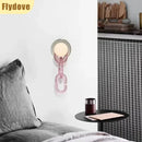 Axyaa Glass Ball Wall Lamp - Minimalist Nordic Design