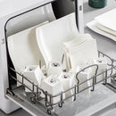 Axyaa FLORA 30/60 Piece White Porcelain Dinner Set for 12 Person