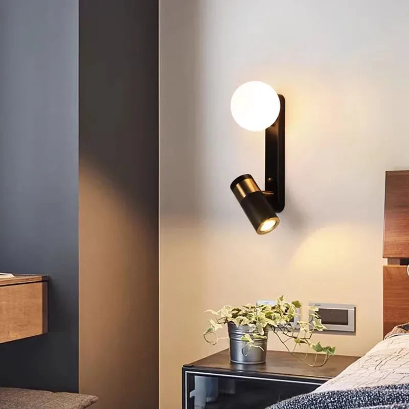 Axyaa Modern Indoor Wall Light for Bedroom, Living Room, and Bathroom Decor