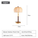 Axyaa Retro Crown Desk Lamp - French Medieval Style for Master Bedroom