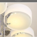 Axyaa Crystal LED Ceiling Light: Modern, Simple, and Warm for Romantic Living Room Atmosphere