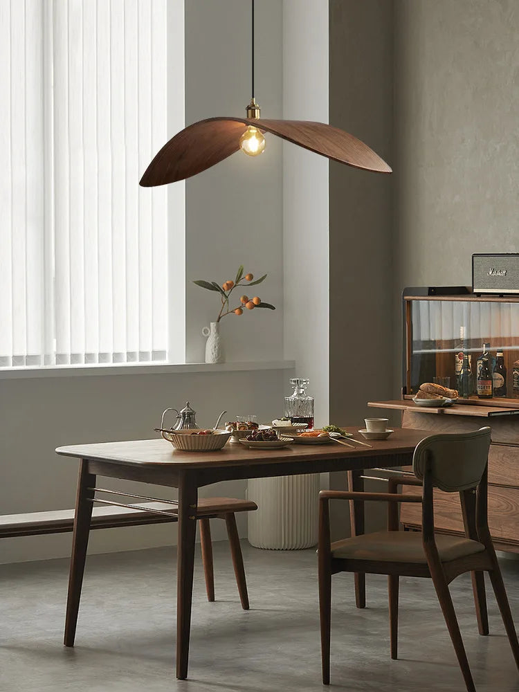 Axyaa Seagull Wood Chandelier Pendant for Restaurant Dining Room