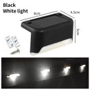 Axyaa Solar Staircase Light: Waterproof LED Step Lamp for Outdoor Garden, Patio, and Terrace
