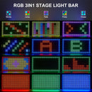 Axyaa RGB 4in1 LED Wall Washer Lights - Stage Lighting for Events, Parties