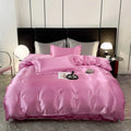Axyaa Ice Silk Quilt Cover & Pillowcase Set - Summer Smoothness, Naked Sleep Quality
