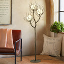 Axyaa Moon Tree Branch Floor Lamp LED Modern Retro Living Room Decor