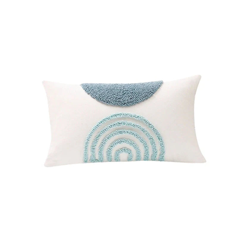 Nordic Style Cotton Canvas Pillowcase Set for Home Decor by Axyaa
