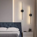 Axyaa Adjustable LED Wall Lamp for Bedside, Foyer & Corridor in Black/White - Modern Design