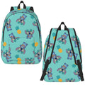 Axyaa Kids Backpack: Stitch Pink Angel School Daypack for Students.