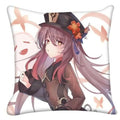 Genshin Impact Anime Cushion Cover Pillow Case for Home Decor by Axyaa
