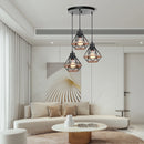 Axyaa Vintage Hemp Rope Pendant Light for Modern Ceiling Lighting