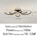 Axyaa Modern Nordic LED Ceiling Light for Home Indoor Lighting