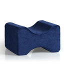 Axyaa Memory Foam Side Sleeping Leg Pillow Protector Leg Clamp Pad - Blue