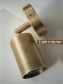 Axyaa Copper Retro LED Wall Lamp for Home Decor.