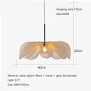 Axyaa French Cream Fabric Ceiling Pendant Light Chandelier