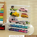 Axyaa Acrylic Toy Car Display Stand Multi-Layer Storage Box for Hot Wheels