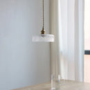 Axyaa Glass Pendant Chandelier LED Lights for Living Dining Room Decoration