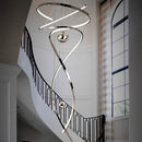 Axyaa LED Pendant Light: Modern Chandeliers for Living Room & Dining Room