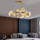Axyaa LED Pendant Chandeliers for Modern Living and Dining Room Lighting