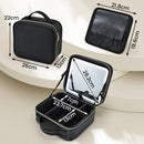 Axyaa LED Vanity Makeup Bag - 3 Light Modes, Travel Friendly Makeup Case