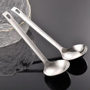Axyaa Stainless Steel Ramen Soup Ladle Long Handle Cutlery Kitchen Utensil
