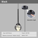 Axyaa Nordic LED Pendant Chandelier for Bedroom and Living Room