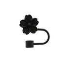 Flower Silicone Tumbler Straw Toppers for Axyaa Stanley Cups