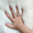 Axyaa Plush Faux Fur Sheepskin Carpet Fluffy Rug for Living Room & Bedroom