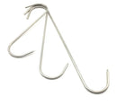 Axya Stainless Steel S Hooks for Roast Meat, Chicken Wings, and Bacon