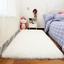 Axyaa Faux Fur Sheepskin Area Rug Plush Soft Carpet for Home Decor