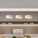 Axyaa LED Arc Pendant Light: Bright & Energy Efficient for Contemporary Dining Room