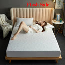 Axyaa Antibacterial Waterproof Mattress Protector - Padded, Non-Slip, Urine-Proof Cover