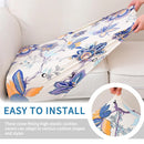 Axyaa Stretch Sofa Seat Cover: Adjustable Couch Slipcover for 1/2/3 Seater.