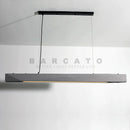 Axyaa Modern Luxury Linear Chandelier for Dining Room Office Bar Table