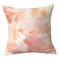 Axyaa Peach Leather Scenery Pillowcase for Home & Office Décor