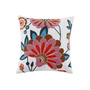 Axyaa Retro Embroidered Square Sofa Pillows for American Rustic Style Décor