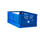 Axyaa Foldable Plastic Storage Basket for Stationery, Cosmetics, Toys & Makeup