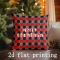 Christmas Patterned Pillow Covers for Sofa, Bedroom, Car - Axyaa