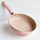 Axyaa Non-Stick Mini Egg Pan Skillet, 16cm, Induction Gas Stove, Kitchen Cookware