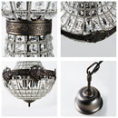 Axyaa Retro Royal Empire Crystal Pendant Chandelier