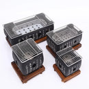 Axya Portable Japanese Korean BBQ Grill Charcoal Stove Barbecue Tools
